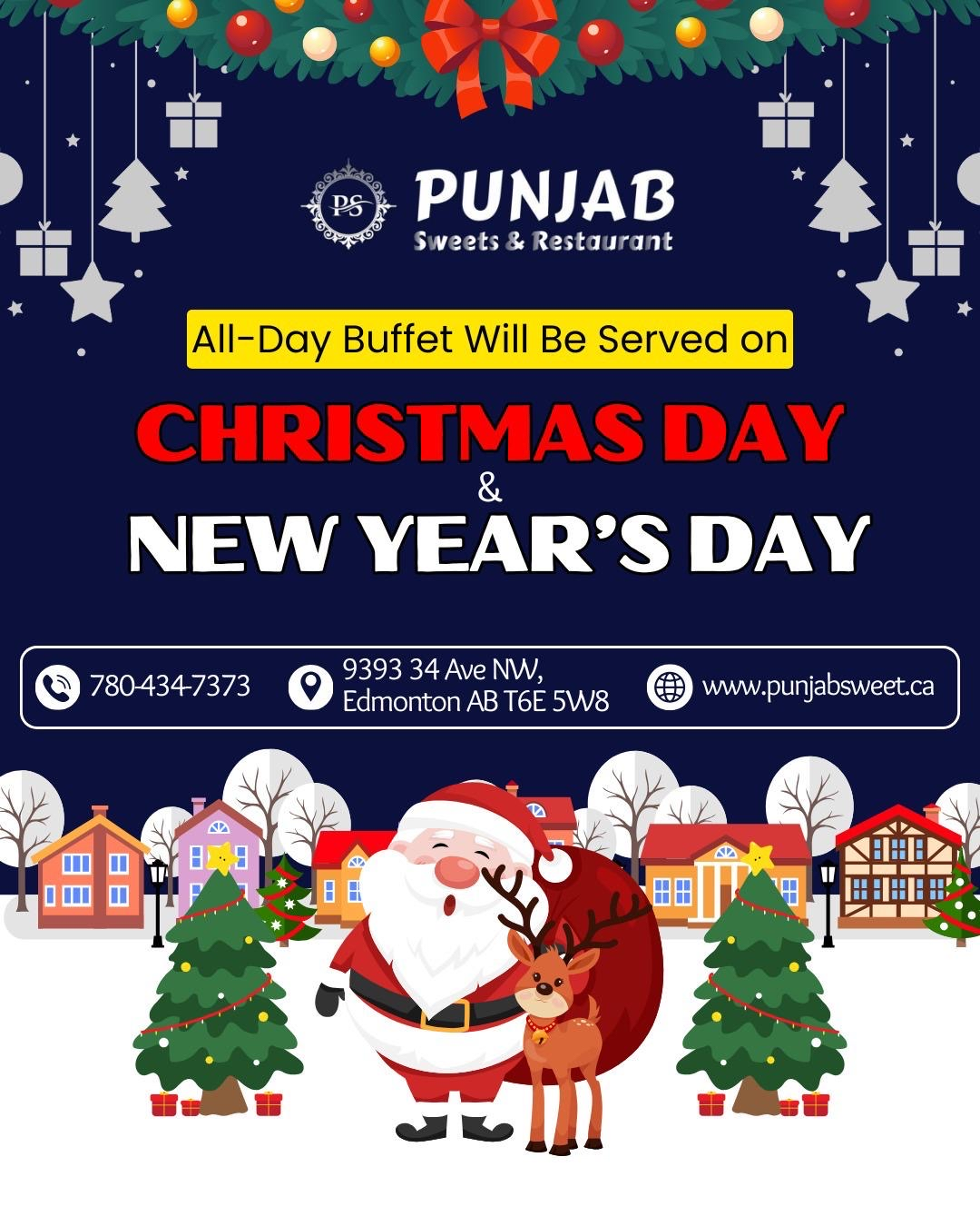 Special Offer at Punjab Sweets & Restaurant Edmonton